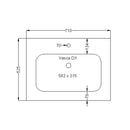 Mobile da Bagno sospeso Samoa 04 Laccato Rosso TFT