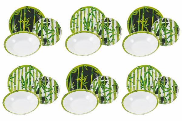Service de table 18 pièces en porcelaine VdE Tivoli 1996 Bambou sconto