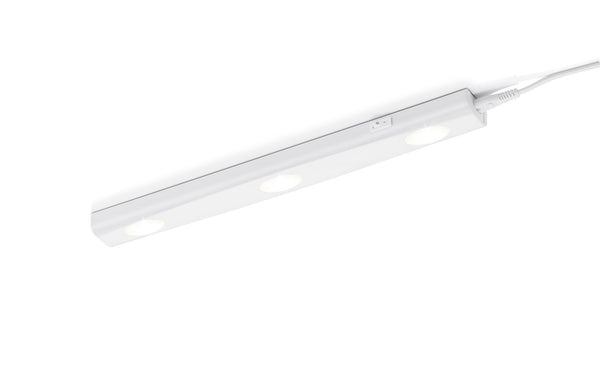 Barra 3 Punti da Interno a LED in Plastica Bianco prezzo