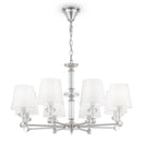 Lampadario Neoclassic in Metallo Riverside Cromo