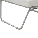 Pouf Letto Trasformabile con Materasso Pouff Puff Brandina Pieghevole 69x69x37 cm 