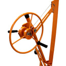 Carrello Alzalastre Alzapannelli 122x142x170-487A cm per Cartongesso Pannelli 120-490 cm Arancione 