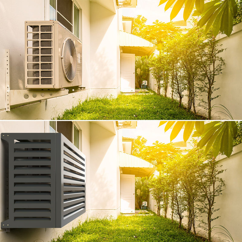 Copri Condizionatore 90x70x52 cm in Alluminio Blade S Antracite