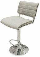 Sgabello 91x44x51 cm in Similpelle Soriani Grigio