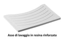 Mobile Lavatoio in PVC 60x50x85cm 2 Ante Forlani Neat Bianco