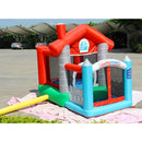 Castello Giostra Gonfiabile Happy Casa con Scivolo e Pompa Inclusa Happy Hop