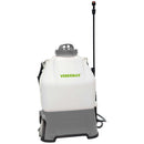 Pompa Irroratrice Elettrica a Zaino da Giardino a Batteria 16lt Rama Suprema Bianco e Grigio