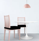 Set 2 Coprisedie Elasticizzati in Poliestere Nero 