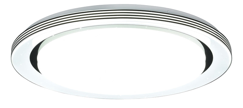 Plafoniera da Interno a LED in Plastica Nero Opaco