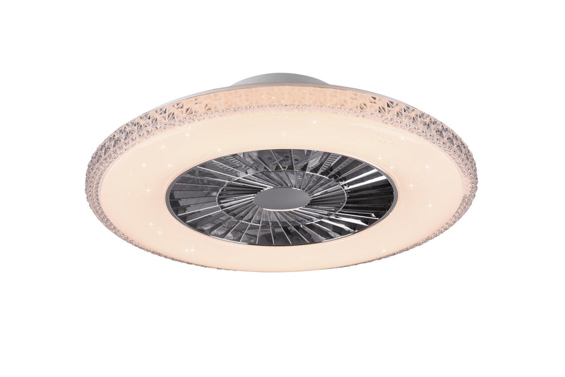 Plafoniera Ventilatore da Interno a led in Plastica