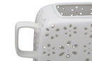 Vaso Flowery 31,5x13x34 cm Porcellana