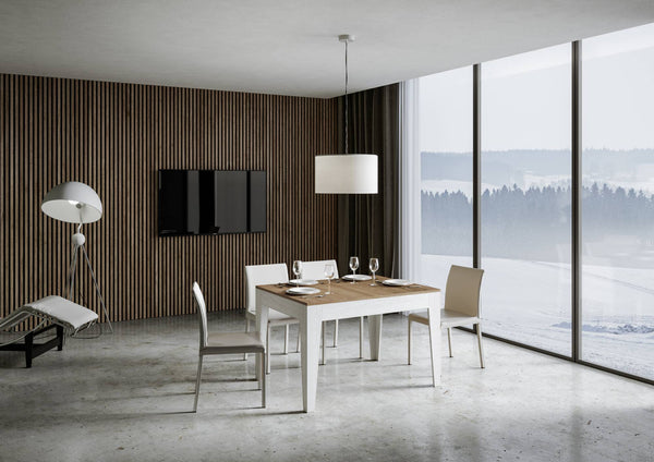 Table extensible 120-180x90x77 cm Cico Mix Chêne sconto
