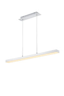 Lampada a Sospensione da Interno a LED in Alluminio Bianco Opaco