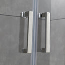 Porta Parete Doccia 2 Ante Scorrevoli in Cristallo Trasparente 6mm H190 Bonussi Giuly Varie Misure