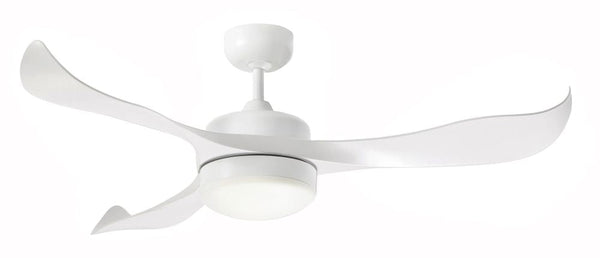 online Ventilateur de Plafond avec 3 Pales et LED Ø130 cm 5 Vitesses Martec Scorpion Blanc