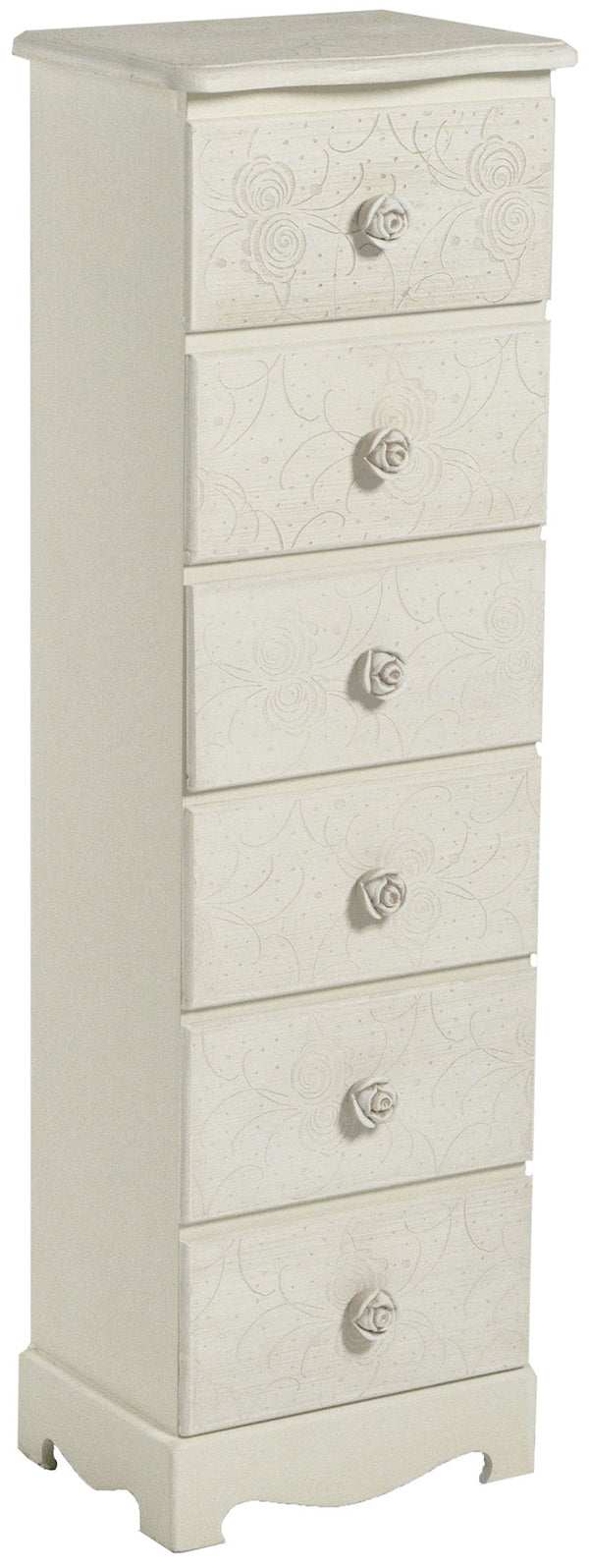 prezzo Commode en Bois 6 Tiroirs Mini Adami Lipsia