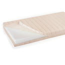 Materasso per Culla Lettino 60x125cm H12cm Italbaby Jolly Plus Bianco