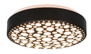 Plafoniera da Interno a LED in Plastica Nero Opaco