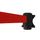 Rideau Mural 3 mètres 6x12,5 cm Ruban Rouge