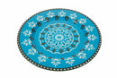 Set 6 Sottopiatti Tondi in Metallo Ø33 cm Villa d'Este Home Tivoli Cala Jondal