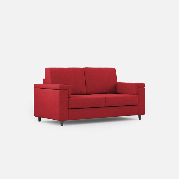 prezzo Divano 2 Posti 168x85x85 cm Marrak in Tessuto Rosso