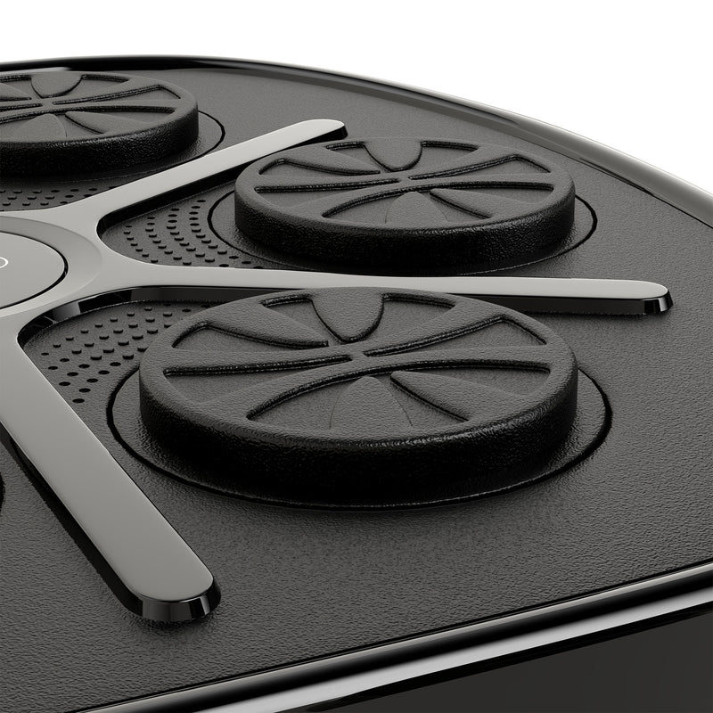 Boxing Machine Musicale a Parete 41,8x44,6x7,5 cm con 9 Velocità Bluetooth e Guanti in PU e ABS Nero e Blu  