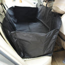 Coprisedile Posteriore Auto per Animali Domestici Nero 145x130 cm 