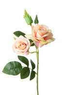 Set 8 Rose Artificiali Real Touch per 4 38 cm 