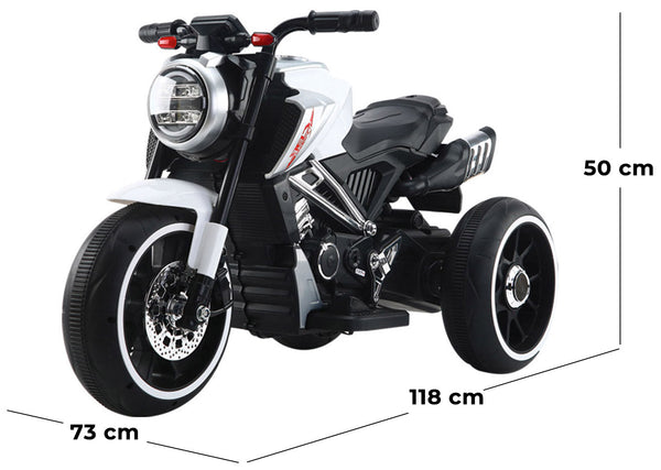 Moto électrique pour enfants 12V Speed Blanc prezzo