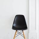 Sedia Moritz Nera 53x46x82,5 h cm in Legno Nero