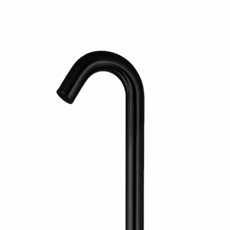 Doccia da Giardino 228,9x18x25 cm con Miscelatore e Doccetta Sined Alghero Nero satinato