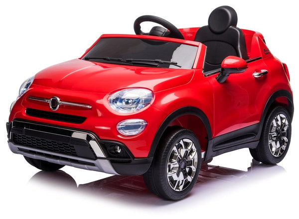online Voiture électrique pour enfants 12V avec permis Fiat 500X Rouge