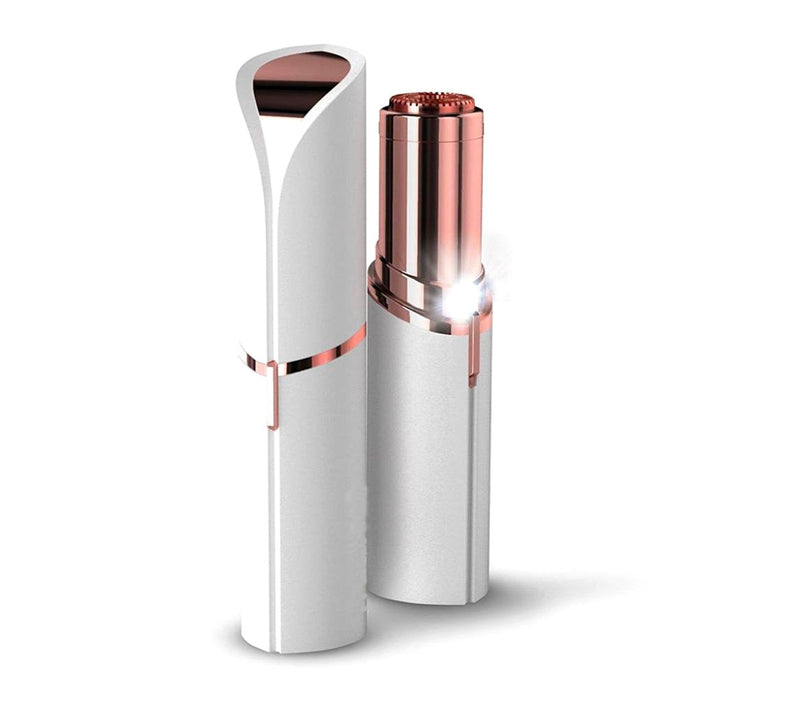 Depilatore facciale a forma di rossetto elimina peli depilazione rapida indolore