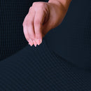 Copridivano Elasticizzato in Poliestere Leslie Blu Scuro Varie Misure