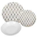 Servizio Piatti 18 Pezzi in Porcellana VdE Tivoli 1996 Charleston