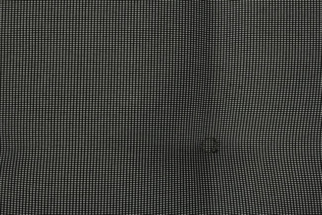 Cuscino Tondo Poly230 Carbon in Tessuto per Esterno