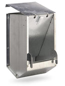 Mangiatoia a Tramoggia 1 Scomparto per Conigli in Lamiera Rocila