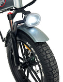 Bicicletta Elettrica GT3 PRO 250W con Freni Idraulici Display XXL e Chiave NFC Grigio  