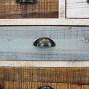 Mobile Clark 80x40x85 h cm in Legno Multicolor