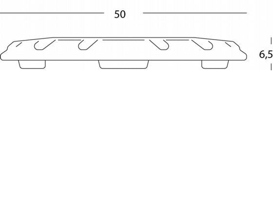 Base Mobile Portatile per Pali Tipo Grande Nero Sovil