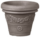 Vaso in Resina Tulli Festonato Classic Cappuccino Varie Misure