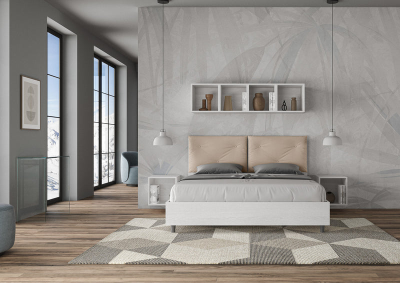 Letto Matrimoniale Appia Egos Tortora Varie Misure