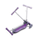 Monopattino 3 ruote Telescopico e Ripiegabile Max 50Kg Globber Elite Viola