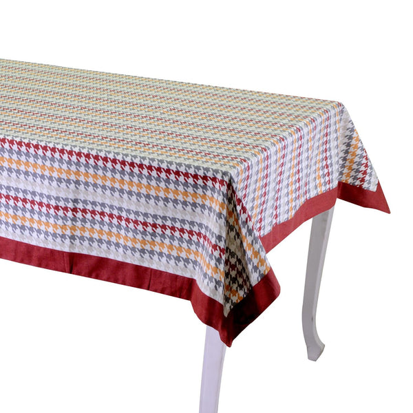 prezzo Tovaglia Rettangolare 140x240 cm in Cotone 180 GSM London Bordeaux