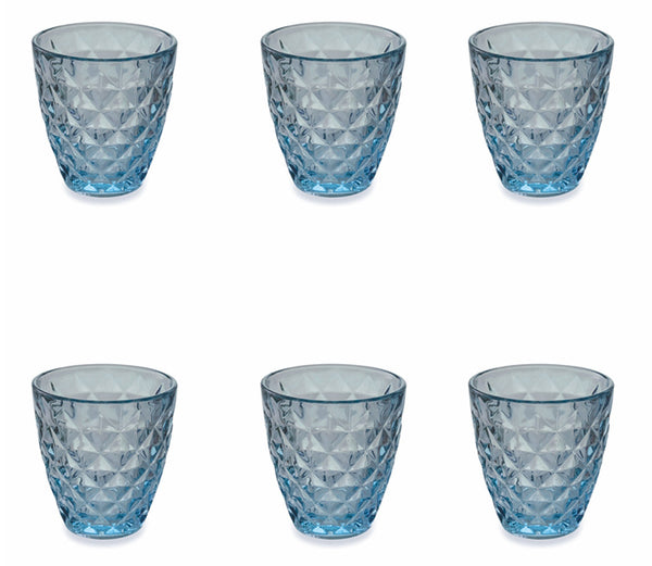 Set de 6 verres Ø8,7x9,4 cm en verre VdE Tivoli 1996 Fresh Turchesi acquista