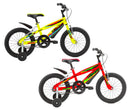 Bicicletta per Bambino 16” 2 Freni Bimbo Blaze Giallo o Rosso