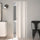 Porte Pliante Intérieure 83x214 cm en PVC Caroline Blanc Horizontal