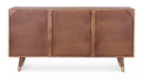 Credenza 2 Ante 150x40x78h cm 4 Cassetti Dhaval