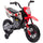Moto Elettrica per Bambini con Rotelle e Indicatore di Carica Rosso