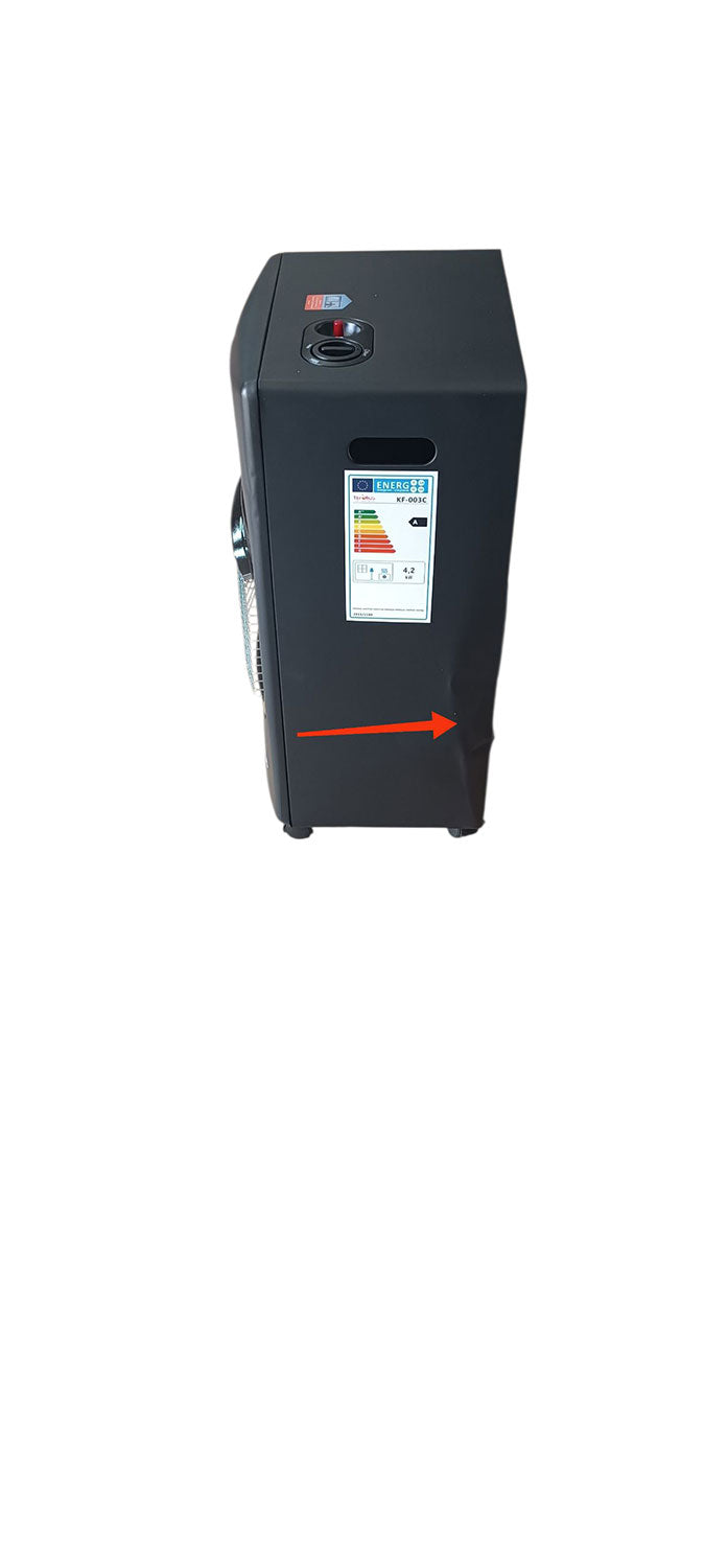 Stufa a Gas Gpl da Interno Infrarossi 4200W Extrema Seconda Scelta